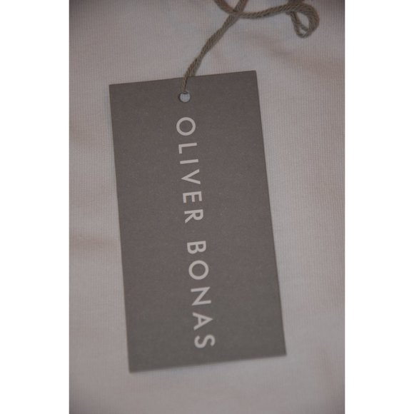 Oliver Bonas Yellow/ White Dress size 12 - Picture 12 of 14